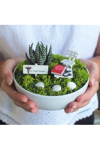 Doktora Hediye Teraryum, Doktora Çiçek, Doktora Teşekkür