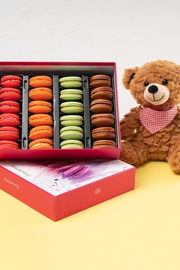 makaron çikolata hediye 