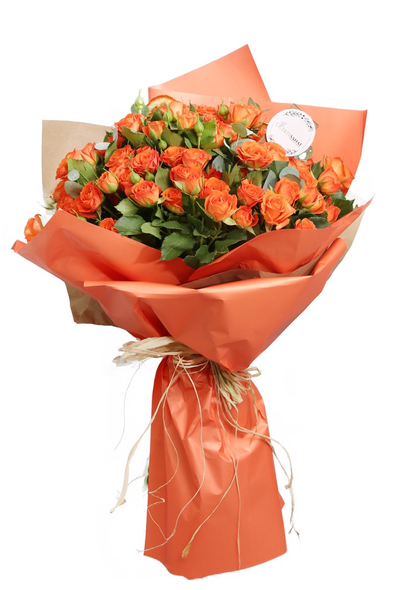 Orange - Çardak Gül Buketi