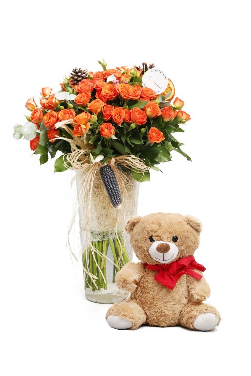 Sprey Turuncu Gül & Bear