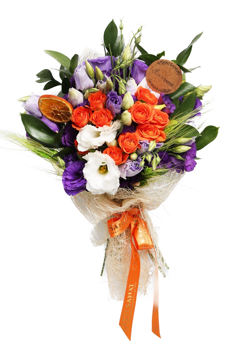 Orange Love Buketi