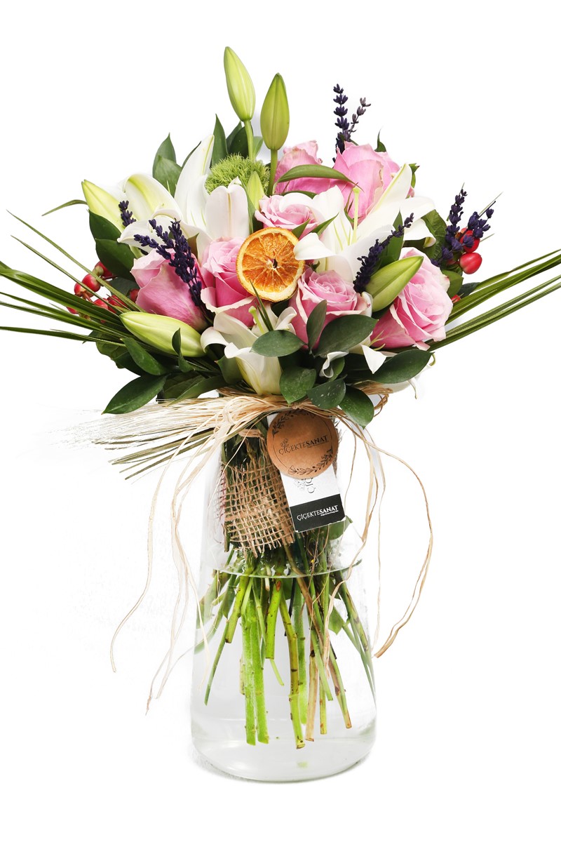 Whıte & Pink Roses