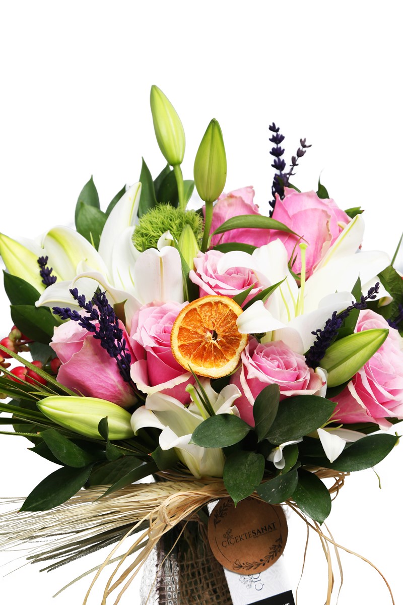 Whıte & Pink Roses