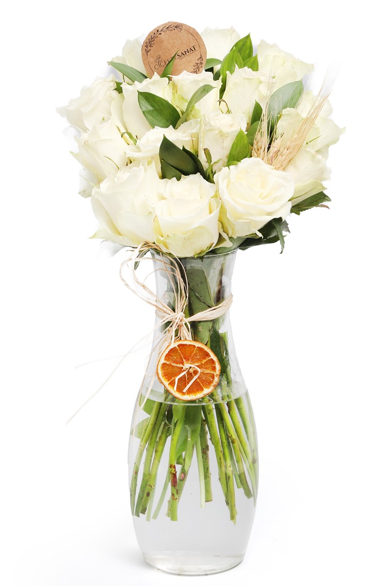 The Classic White Roses