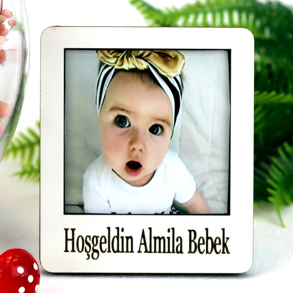 Kare Çerçeveli Teraryum Elma Hoşgeldin Bebek Kız - 3