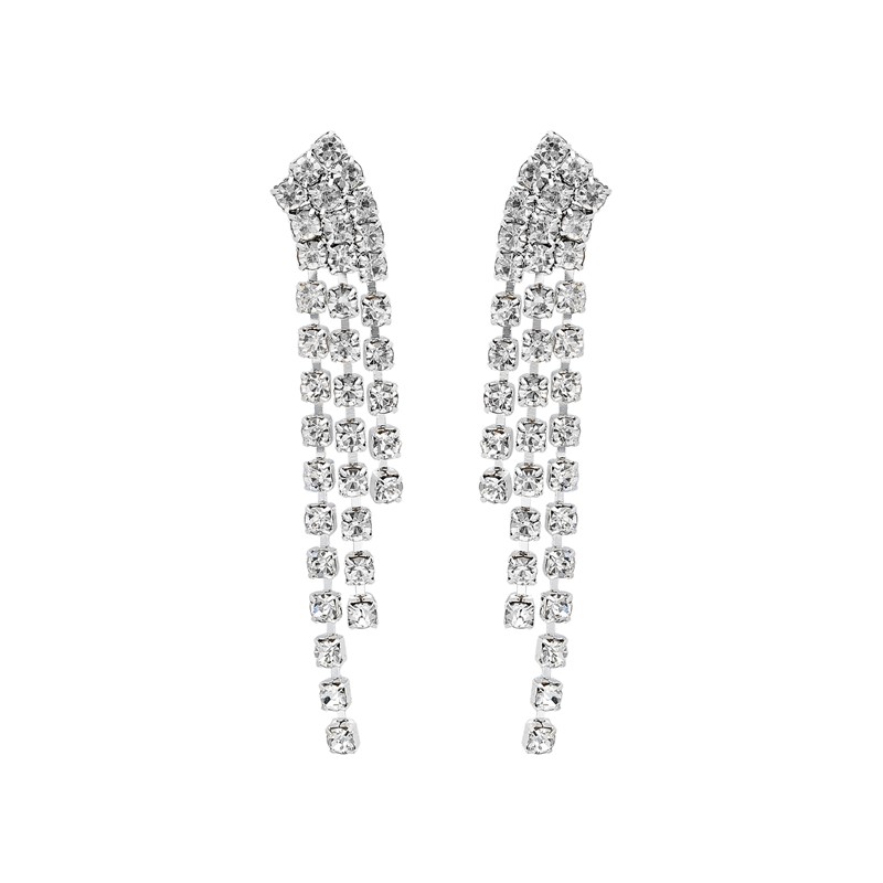 Bayan Gümüş Kaplama  Zirkon Taşlı Takı Seti PS0500