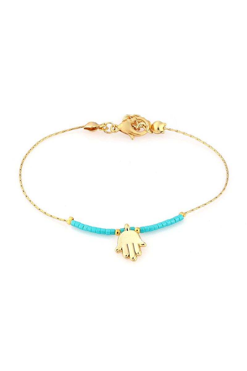 Forentina Mavi Taşlı El Bileklik PS0886