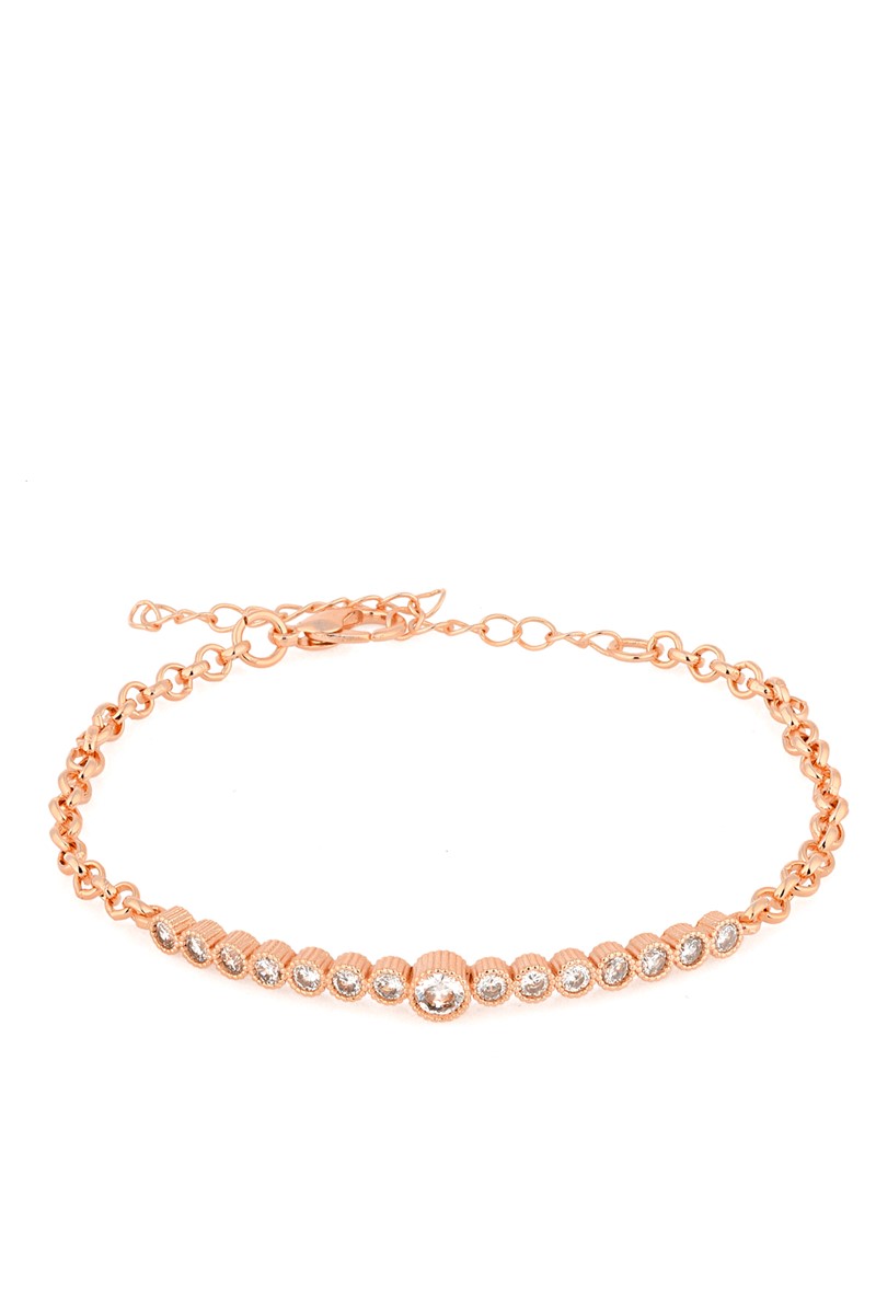 Forentina Rose Zirkon Taşlı Bileklik PS1136