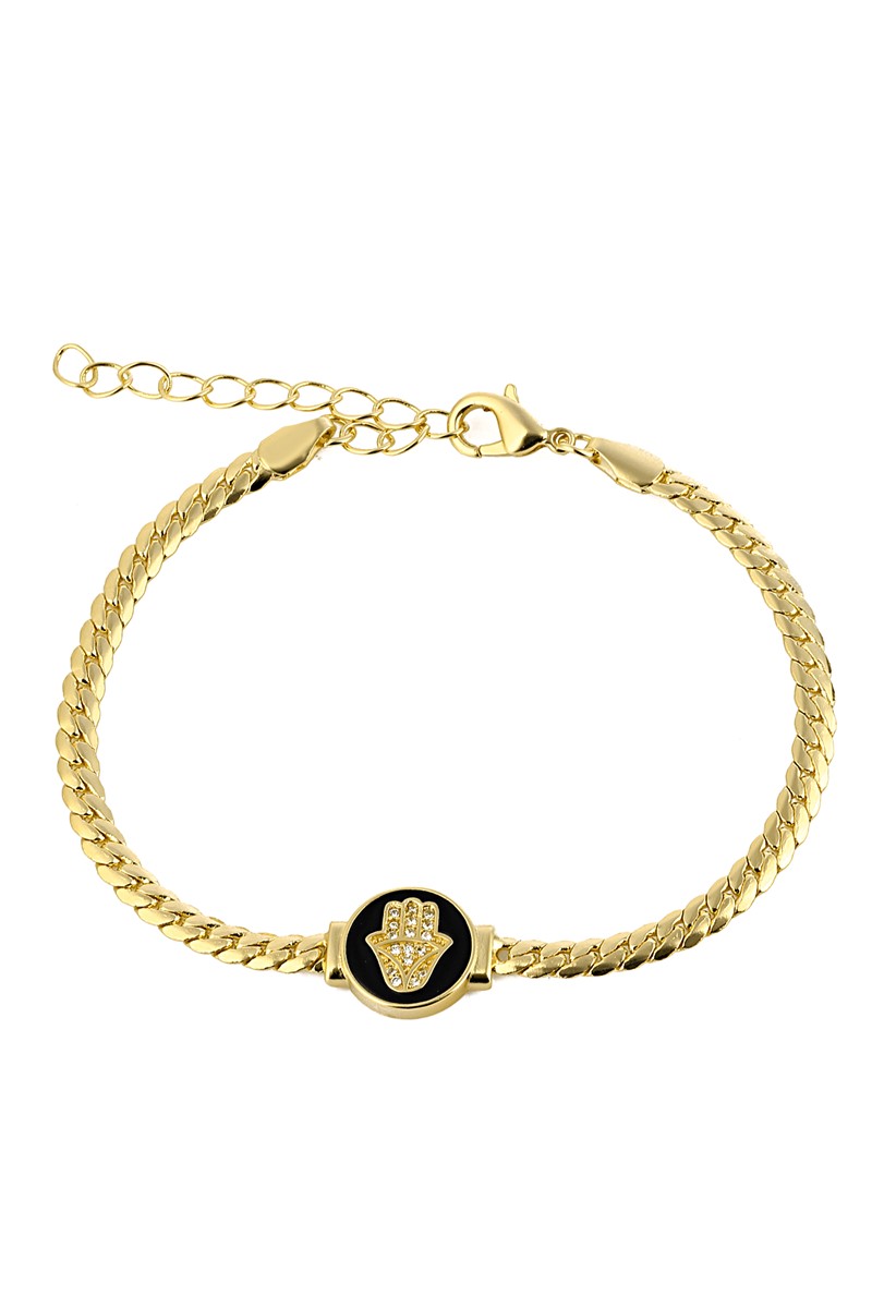 Forentina Altın Kaplama Yılan Zincir Bileklik PS1186