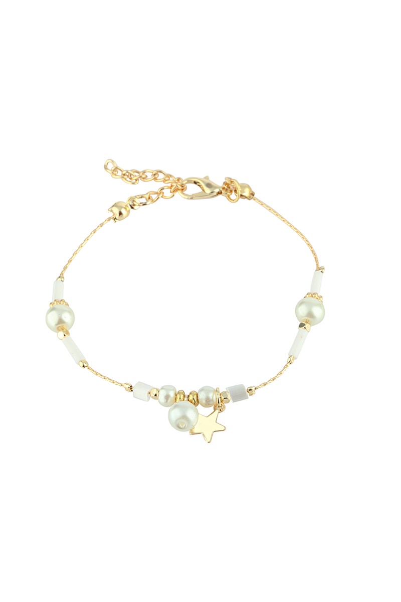 Forentina İnci Modeli Tasarım Bileklik PS1378