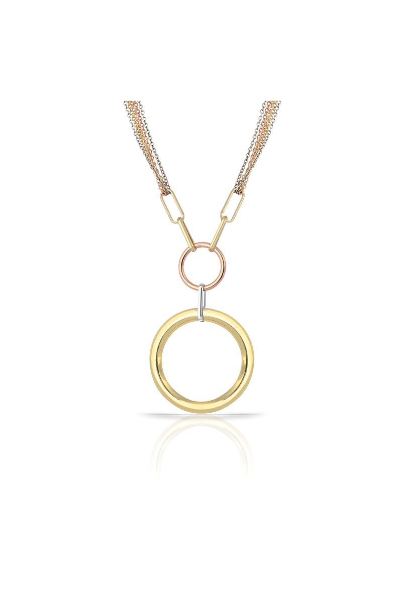 Forentina Yuvarlak Tasarım Kolye PS1502