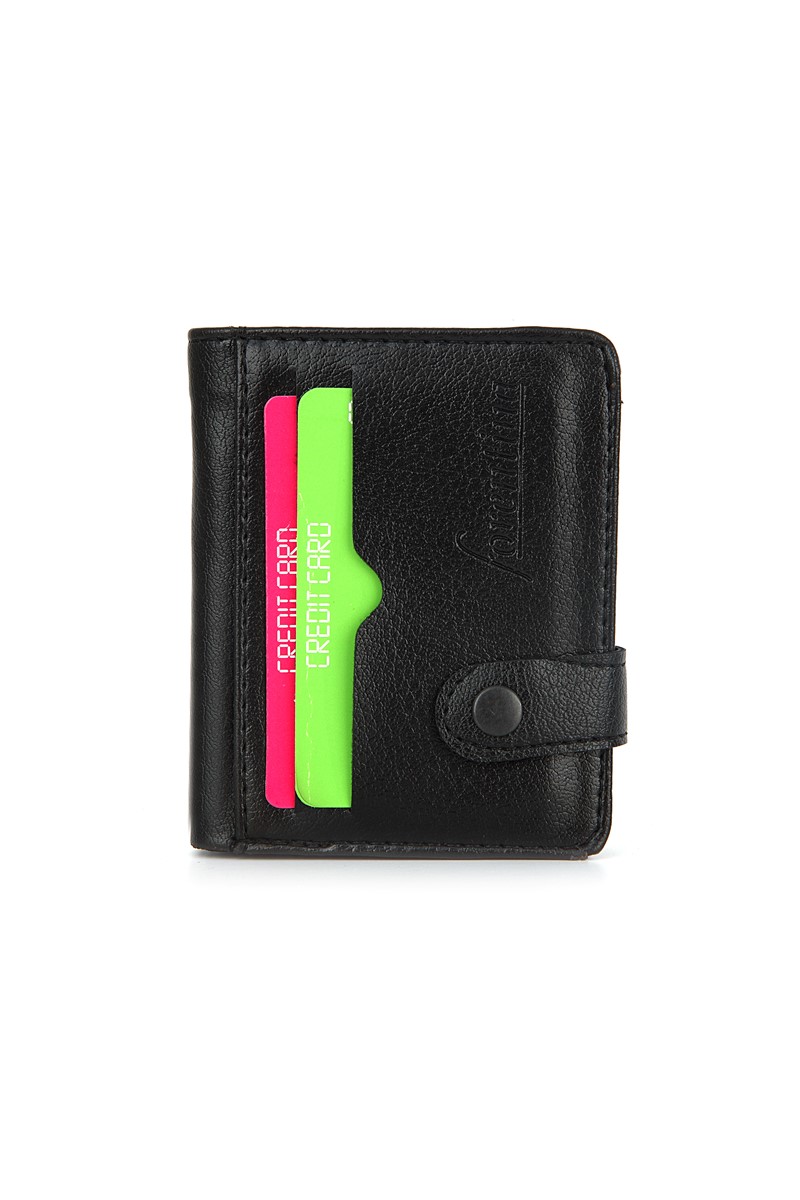 Forentina Dikişli Siyah Kartvizitlik PS1619