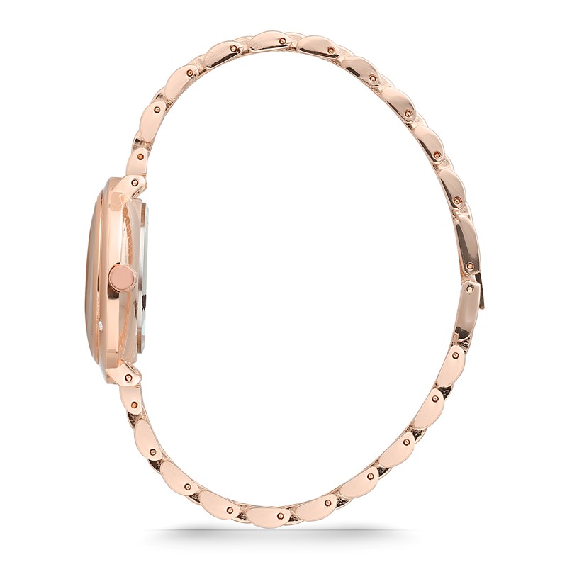 Bayan Rose Taşlı Kol Saati PS1725