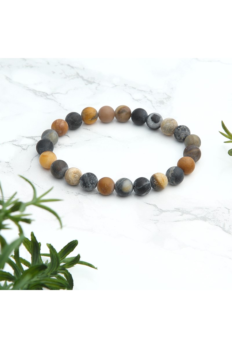 Forentina Doğal Taş Erkek Bileklik PS1846