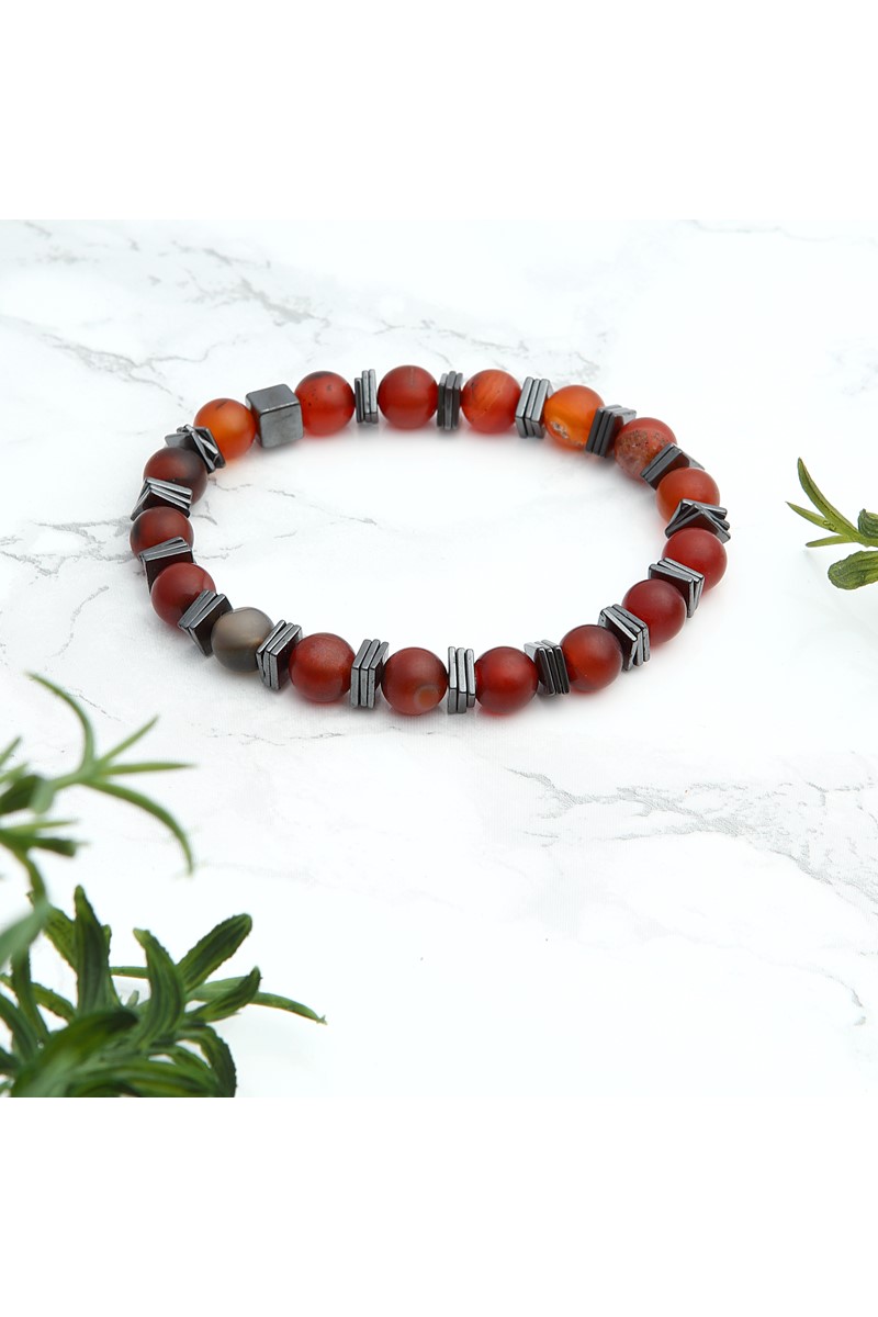 Forentina Doğal Taş Erkek Bileklik PS1848