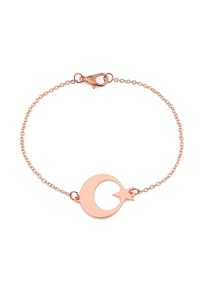 Forentina Rose Bayan Ay Yıldız Bileklik PS1879