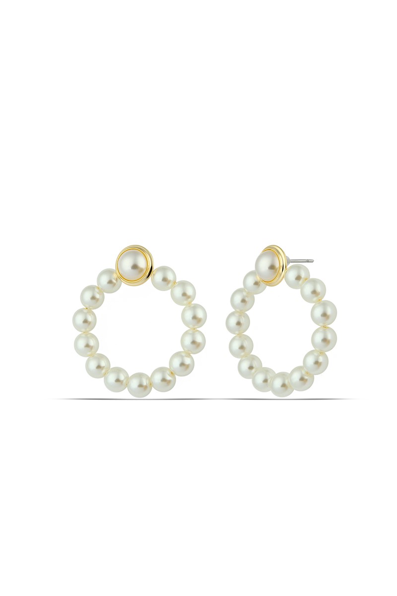 Forentina İnci Modeli Halka Küpe PS1981