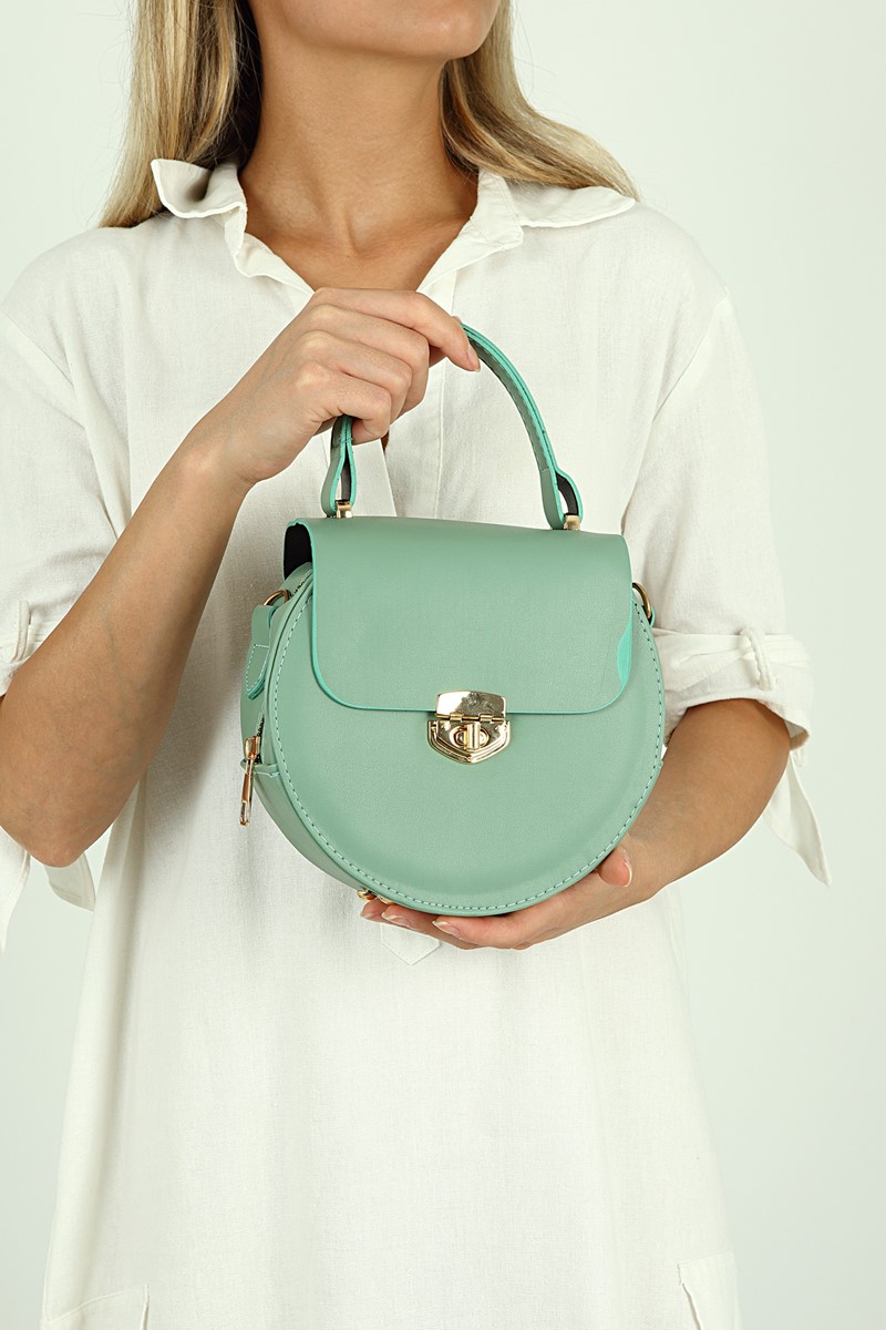 Forentina Kadın Yeşil Askılı Omuz Çantası PS2045