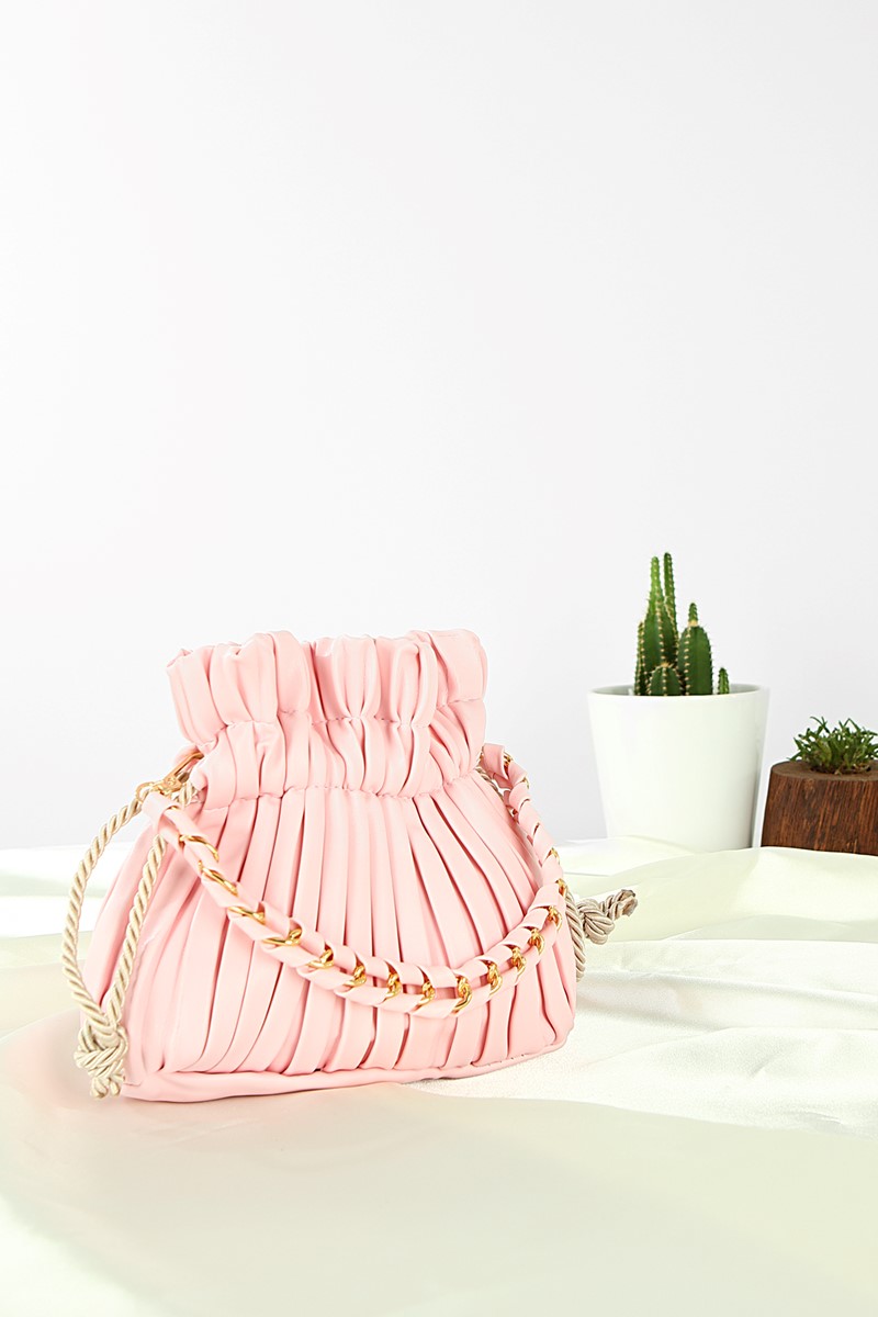 Forentina Pembe Kadın Askılı Omuz Çantası PS2054