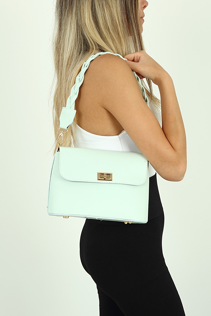 Forentina Yeşil Kadın Askılı Omuz Çantası PS2062