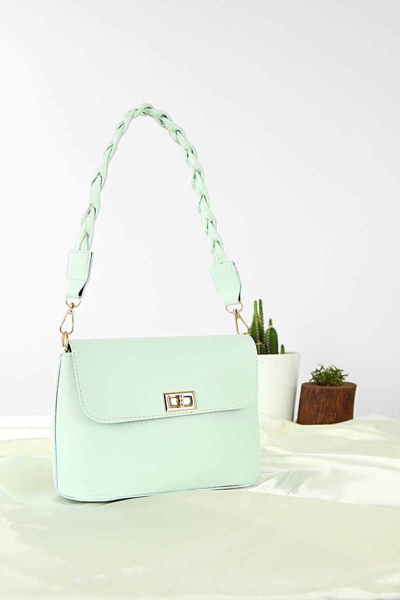 Forentina Yeşil Kadın Askılı Omuz Çantası PS2062