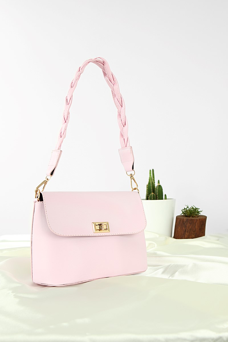 Forentina Pembe Kadın Askılı Omuz Çantası PS2063