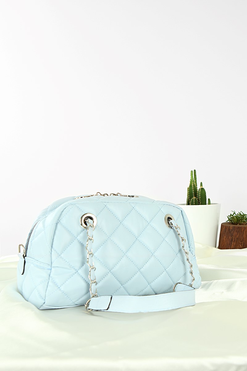 Forentina Kadın Mavi El Çantası PS2082