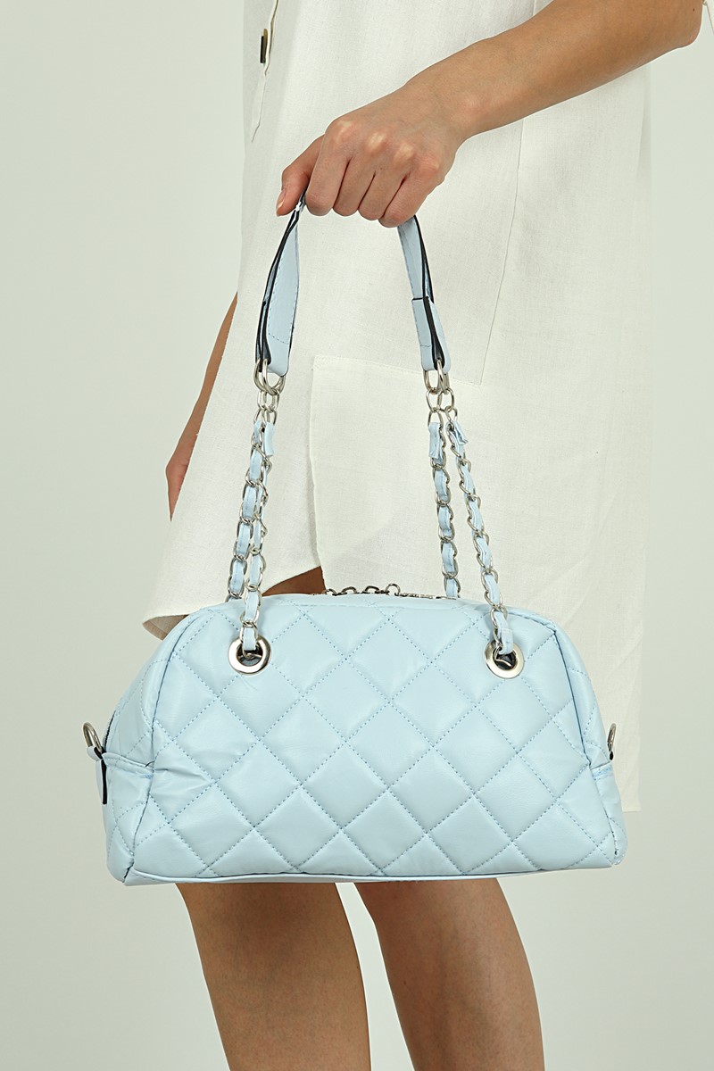 Forentina Kadın Mavi El Çantası PS2082