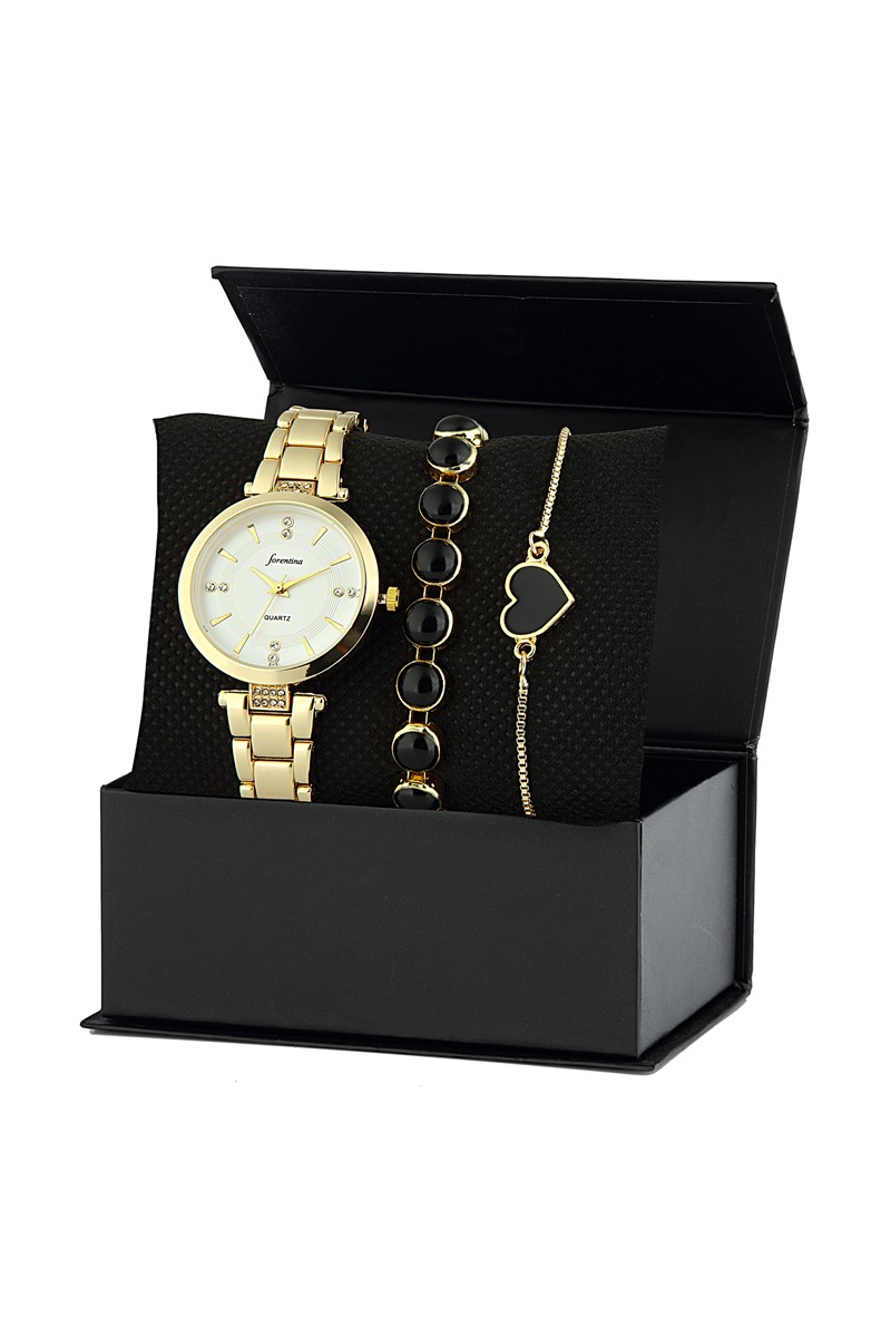 Forentina Kadın Kol Saati - Bileklik Kombin Set PS2110