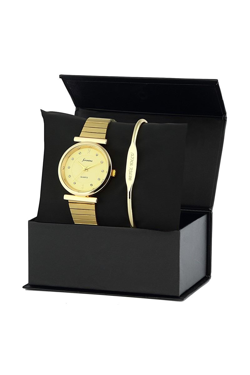 Forentina Kadın Kol Saati - kişiye Özel Bileklik Kombin PS2135