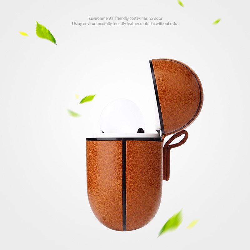 Forentina Airpods Taba Deri Kılıf  PS2249