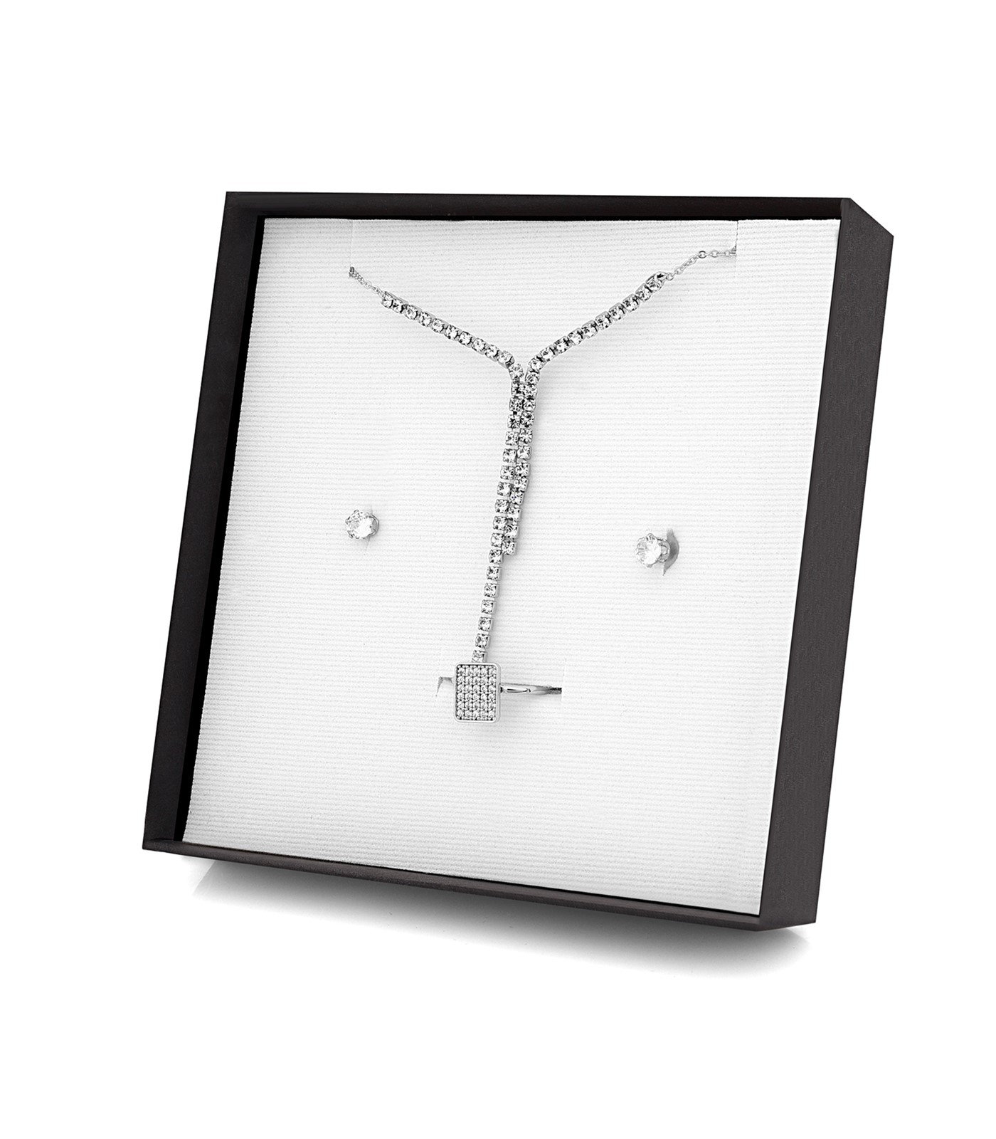 Forentina Su Yolu Kolye Küpe Yüzük Takı Seti PS2518