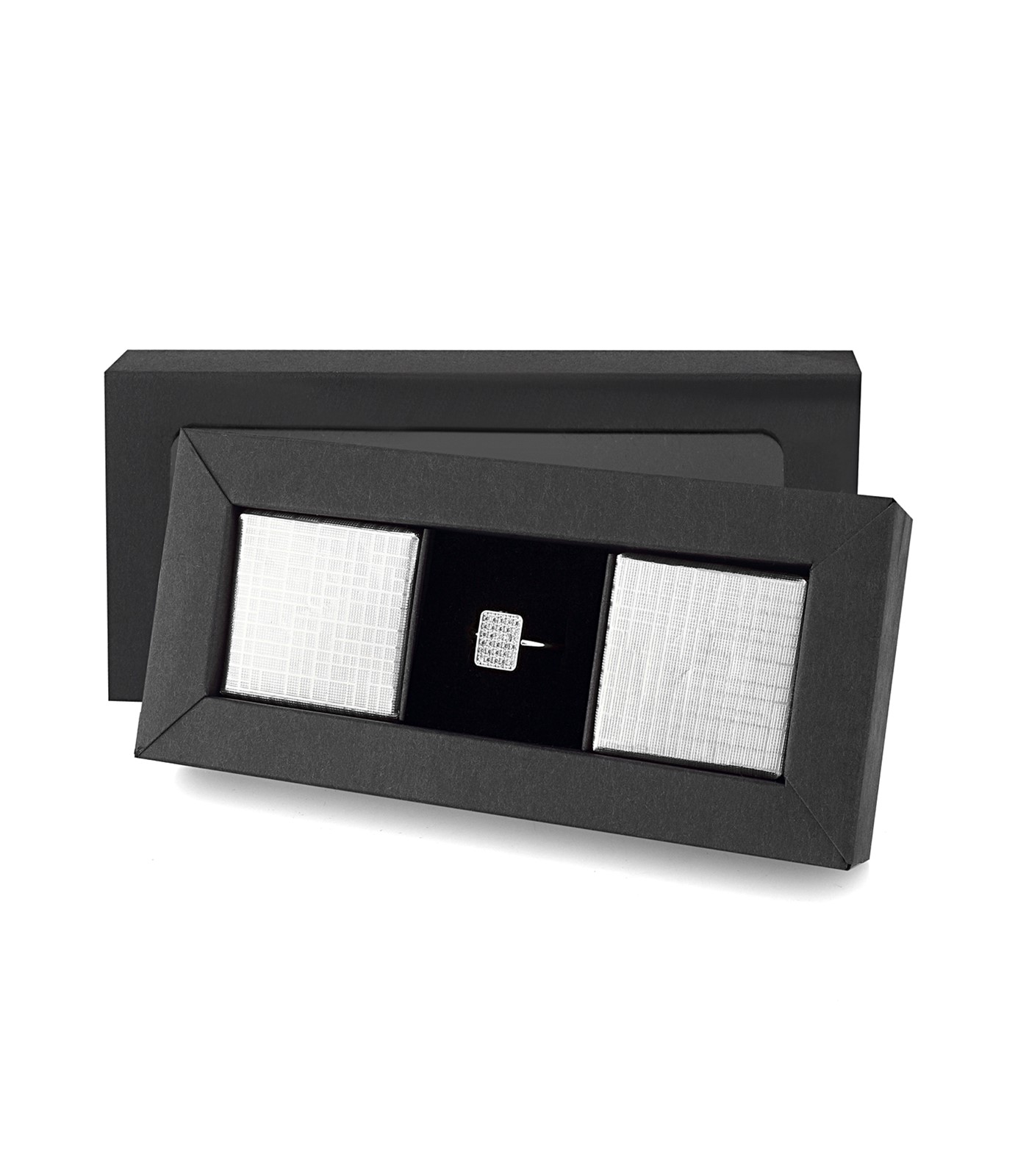 Forentina Kadın Taşlı Yüzük Çikolata Hediye Set PS2528