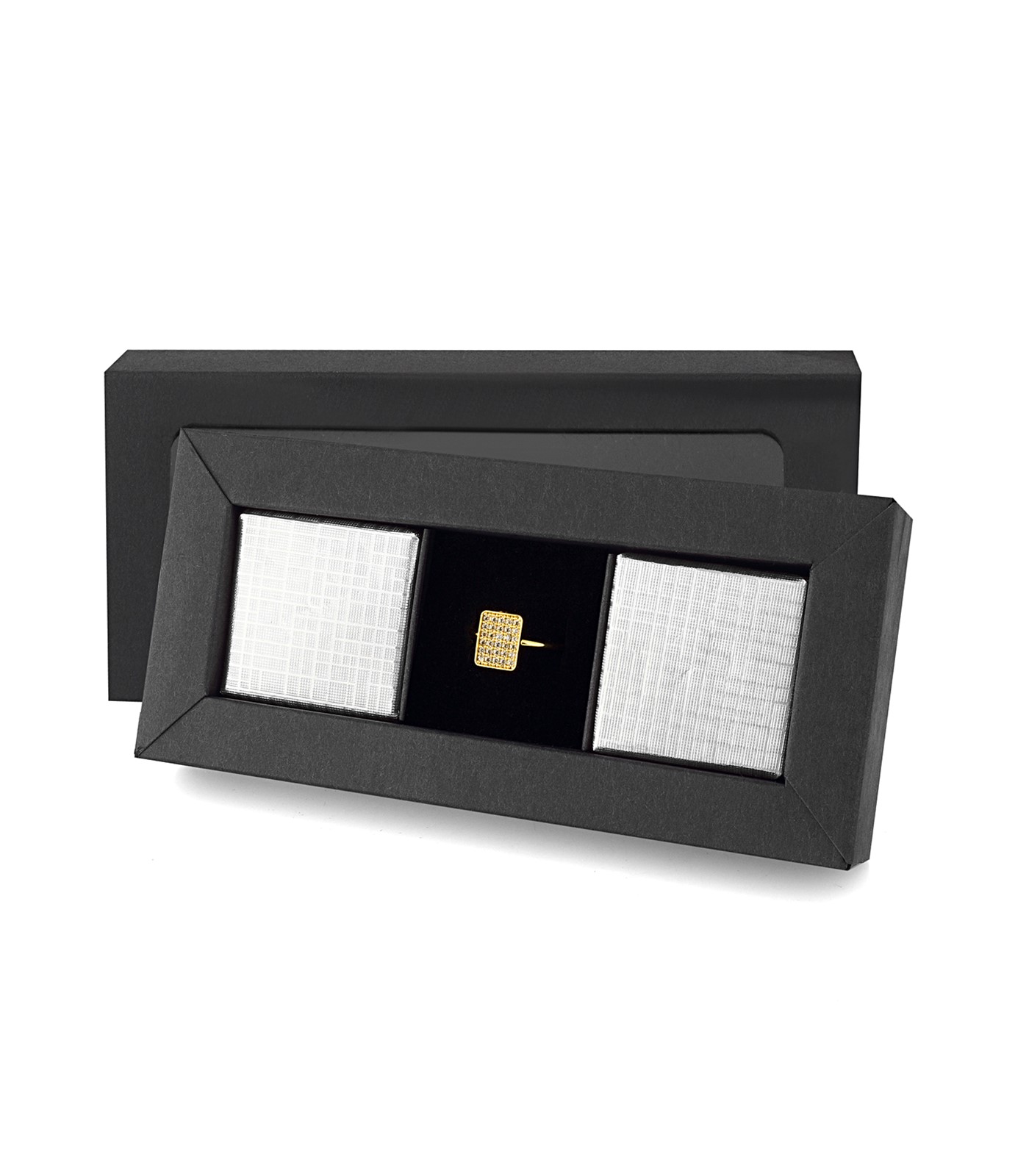 Forentina Zirkon Taşlı Yüzük Çikolata Hediye Set PS2529