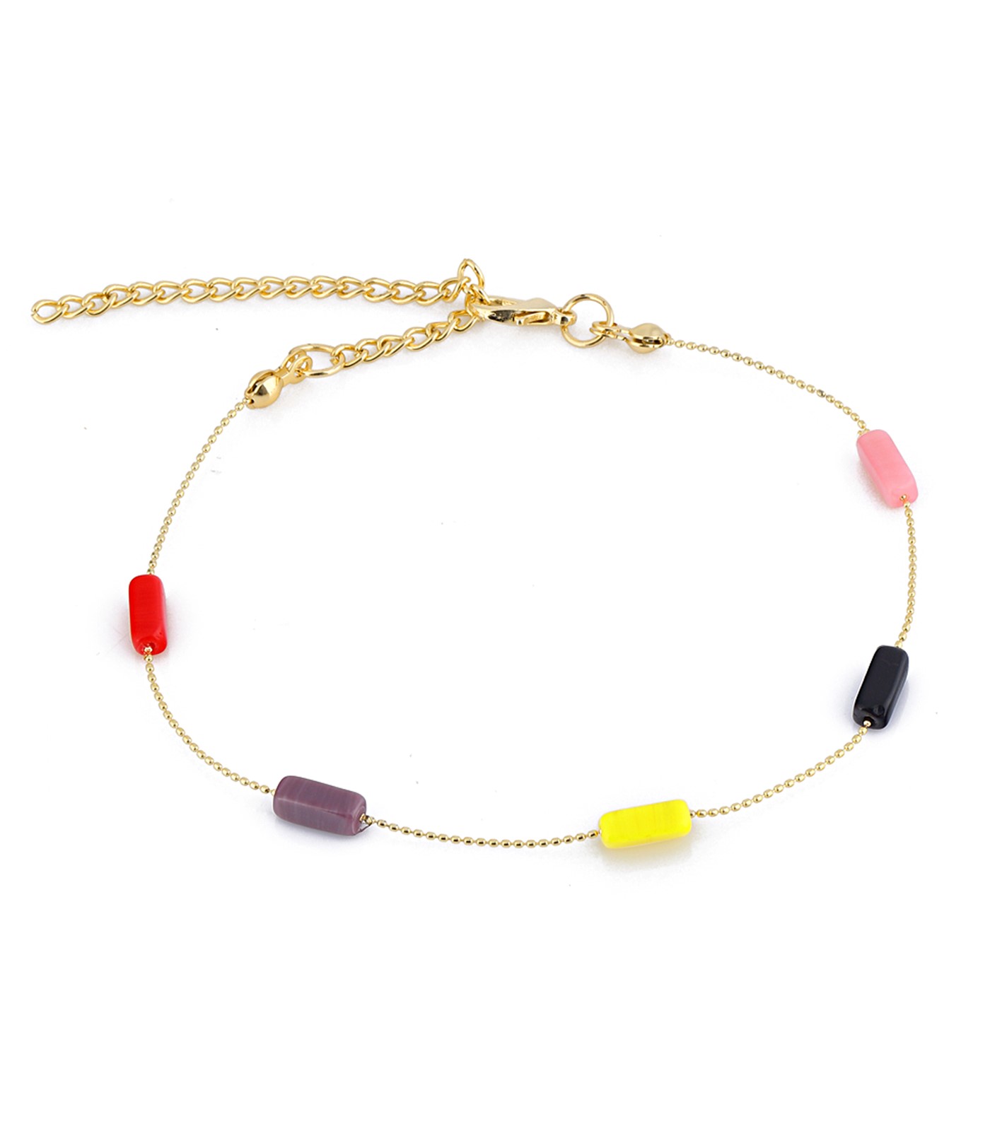 Forentina Renkli Taşlı Halhal PS2580