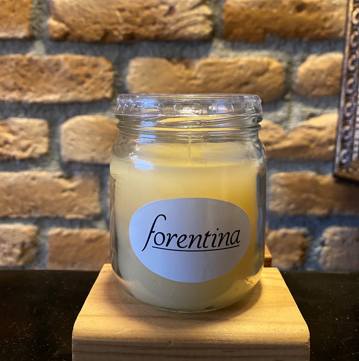 Forentina Uzun Yanma Sürekli Yoğun Vanilya Kokulu Ev Mumu - PS2837