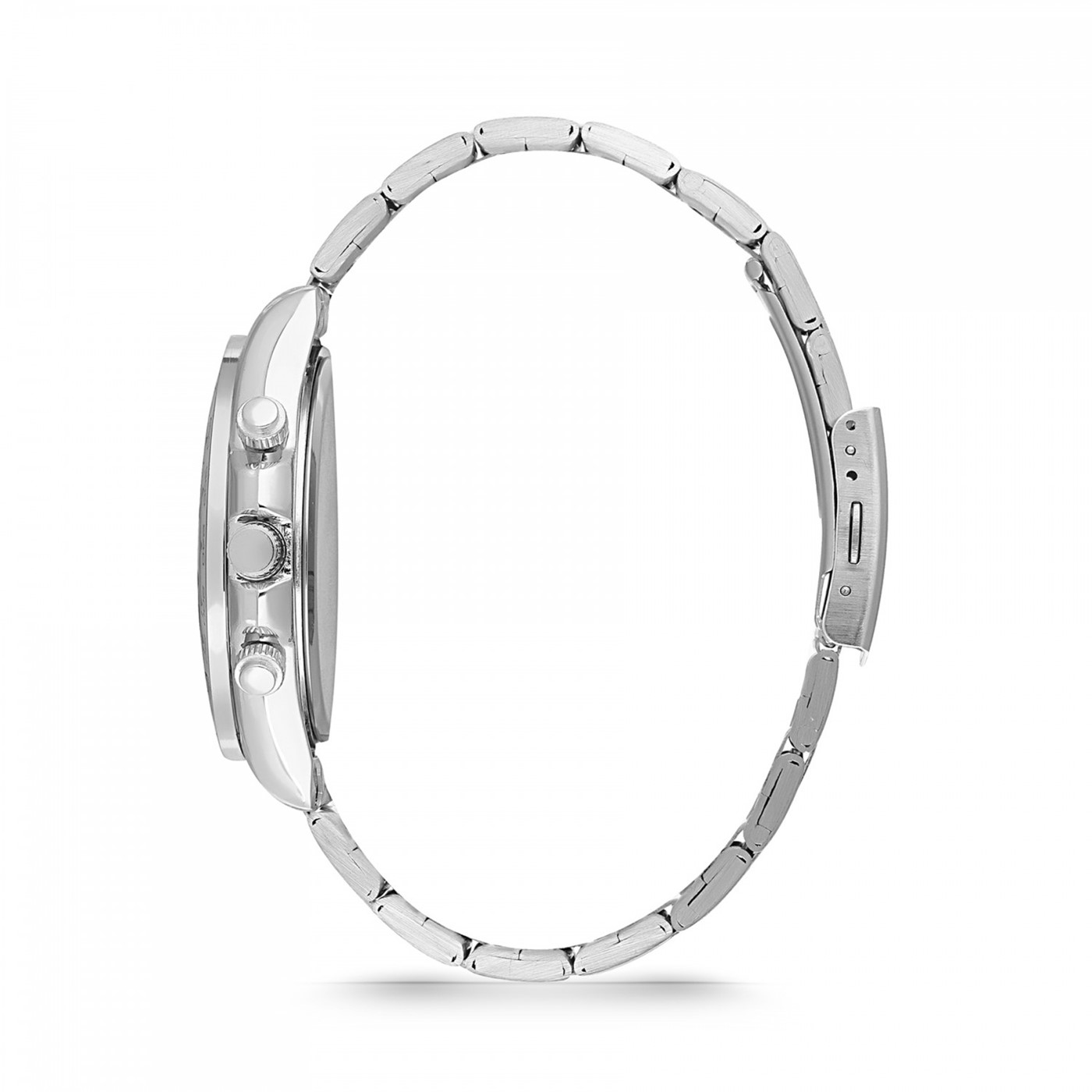 Forentina Erkek Metal Saat Bileklik&Cüzdan Hediye Set PS3014