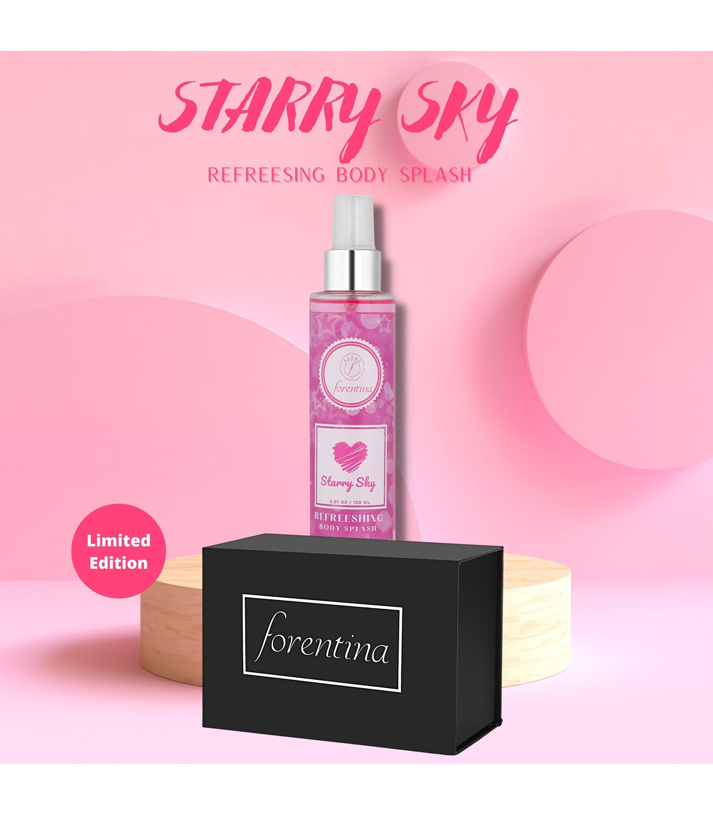 Forentina Kadın Metal Kol Saati Bileklik Kombin - Body Mist Hediye PS2935