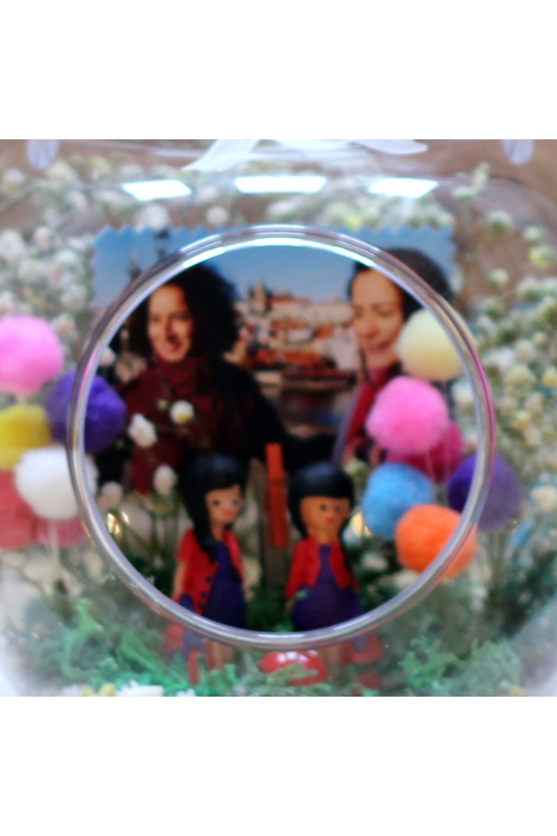 Kişiye Özel Fotoğraf Teraryum Elma Canım Arkadaşım