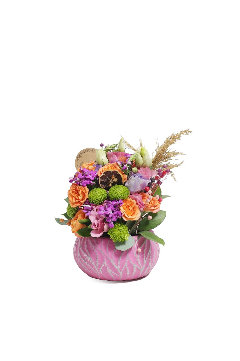 Mixed Press Seasonal Flowers