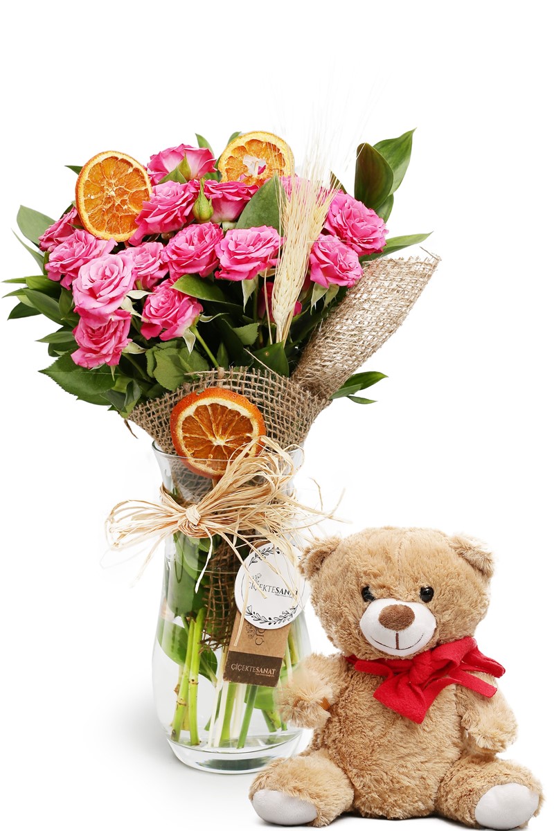 Teddy & Pink in Pink