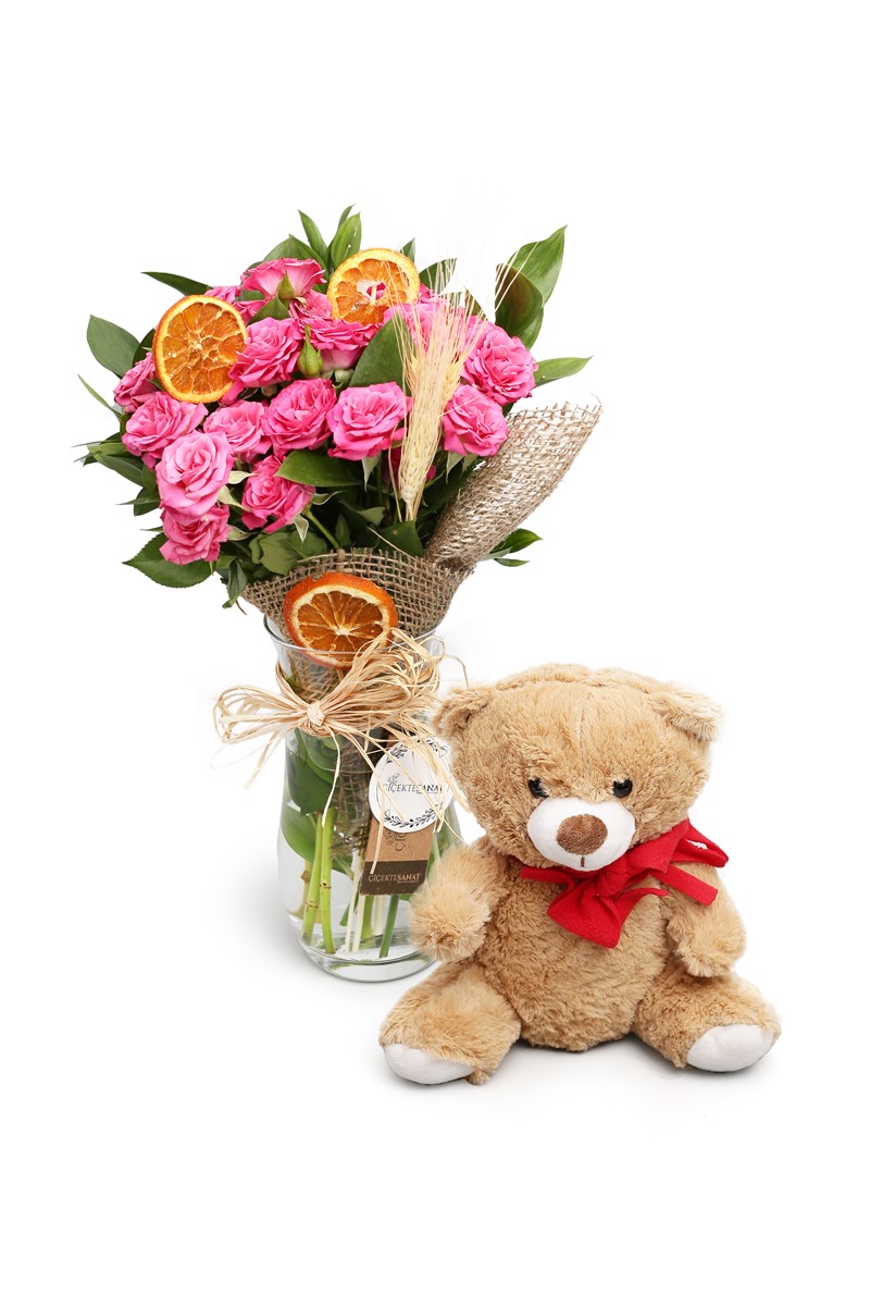 Teddy & Pink in Pink