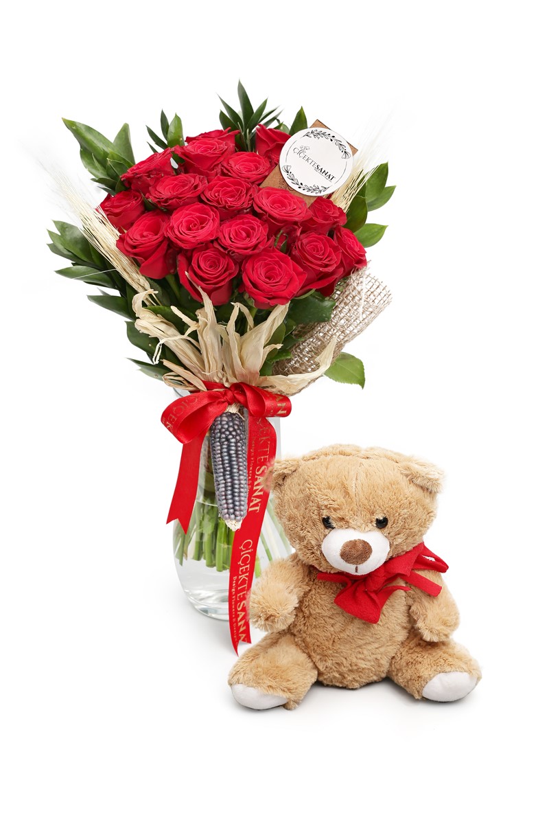 Teddy & Red Color Güller