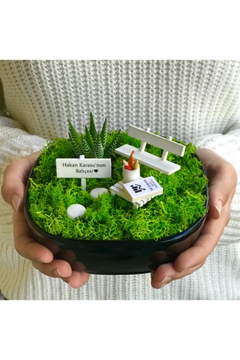 Bankacıya Hediye Teraryum, Bankacı Çiçek, Yeni iş Çiçek