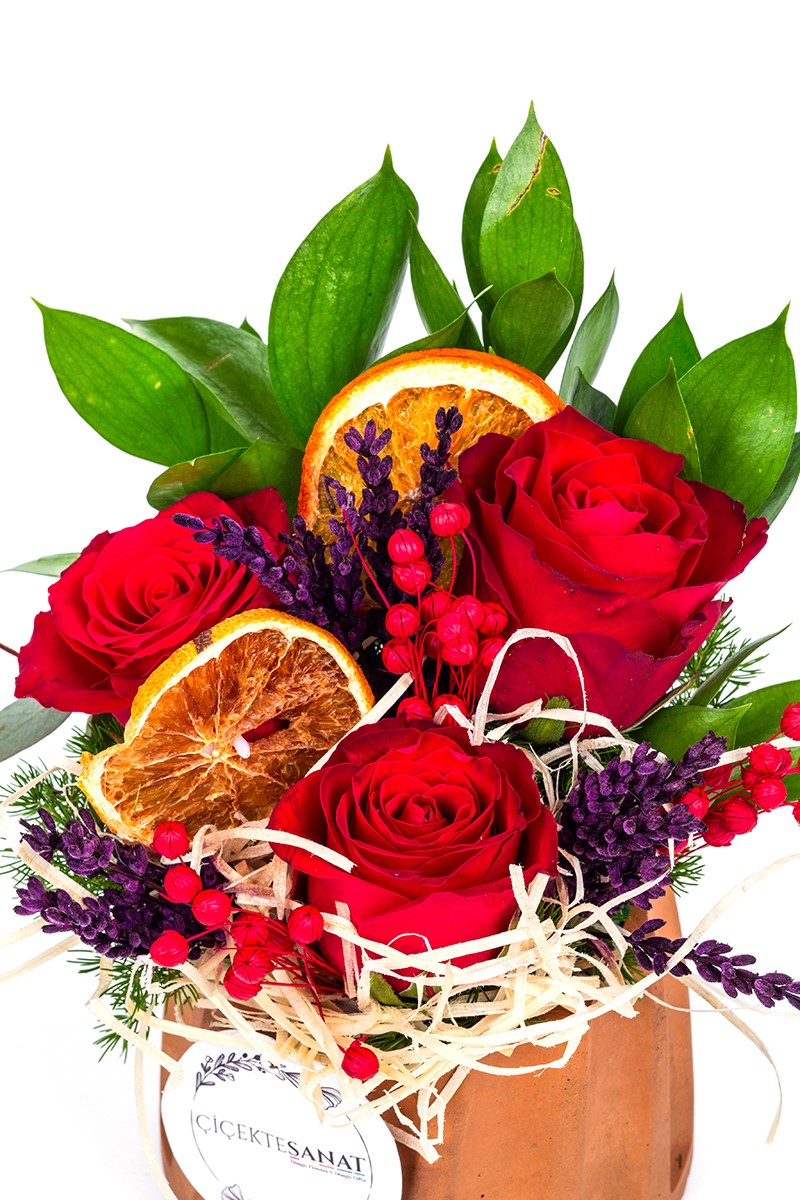 Three Red Roses - 3