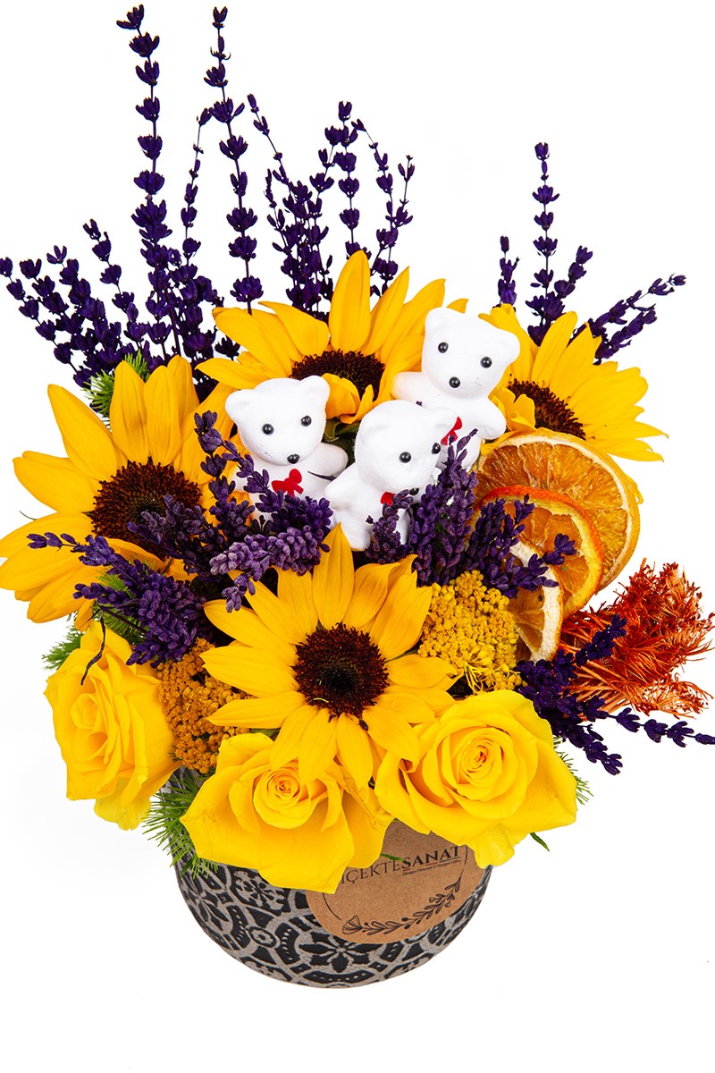 Roses Teddy Bear