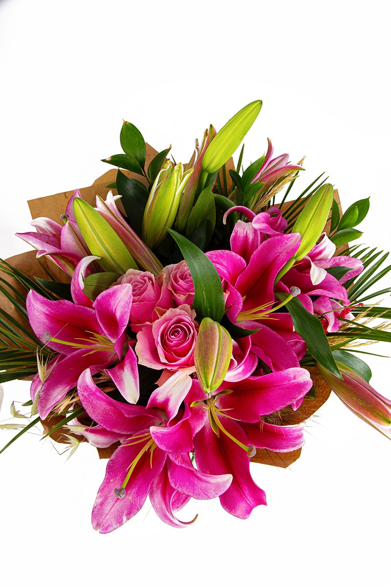 Pink Lilies Bouquet