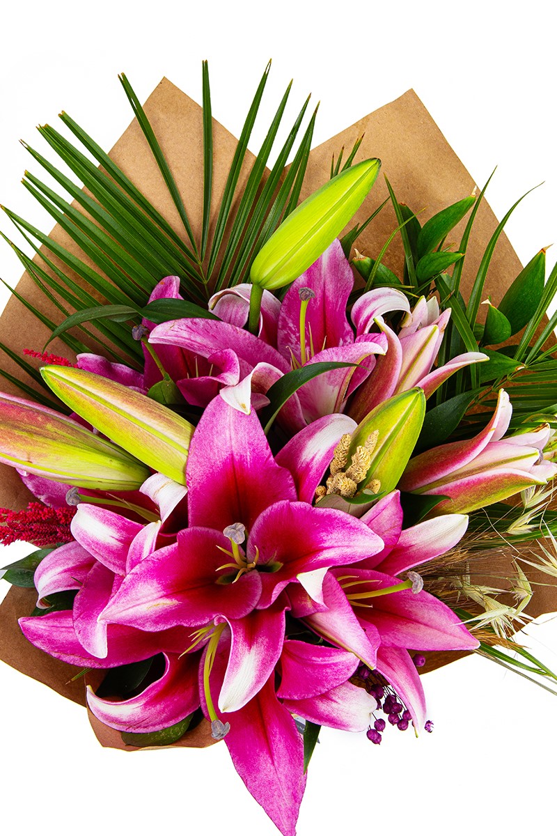 Pink Lily Bouquet