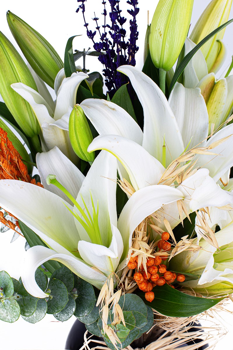 Black ve White Lily - 3