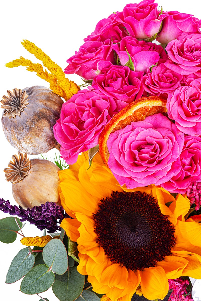 Summer Rose ve Sunflower - 3